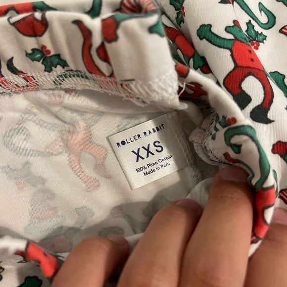 SOLD Roller Rabbit Monkey Mas Long Sleeve Pajama Set - Picture 2 of 3